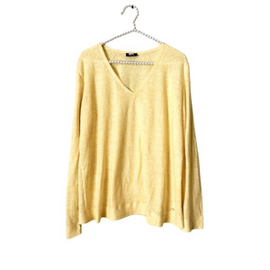 Akris‎ Linen Blend Pullover With Small Sequins 6